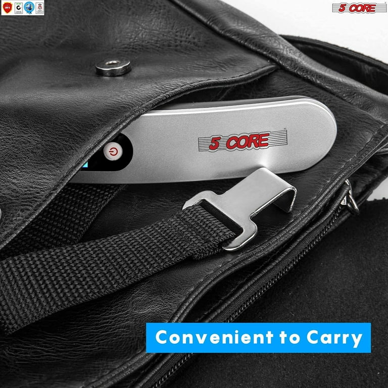 5 Core Luggage Scale Handheld Portable Electronic Digital Hanging