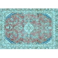 thumbnail image 1 of Ahgly Company Indoor Rectangle Abstract Light Blue Modern Area Rugs, 8' x 12', 1 of 4