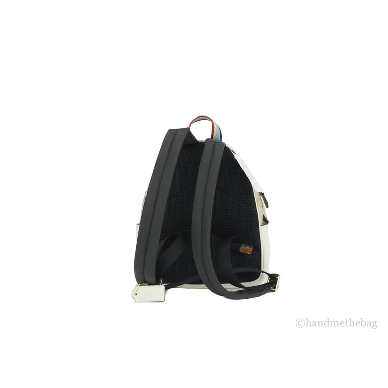 Coach (C8258) Mini Court Signature Coated Canvas Pear Motif