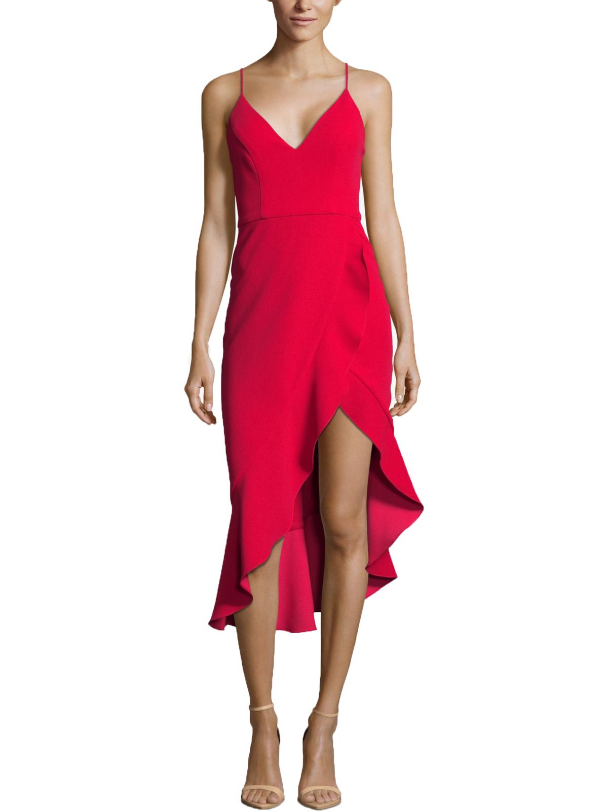 xscape red dress