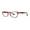 Crimson, variant on VERA WANG Eyeglasses V385 Brown 53MM