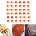thumbnail image 4 of 100 Ensembles de Clous en Métal, Rivets en Métal Doré Rose à Forte Brillance Haute Dureté pour Sac à Main Portefeuille DIY, 4 of 5