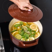 NutriMill Enamel Cast Iron Dutch Oven