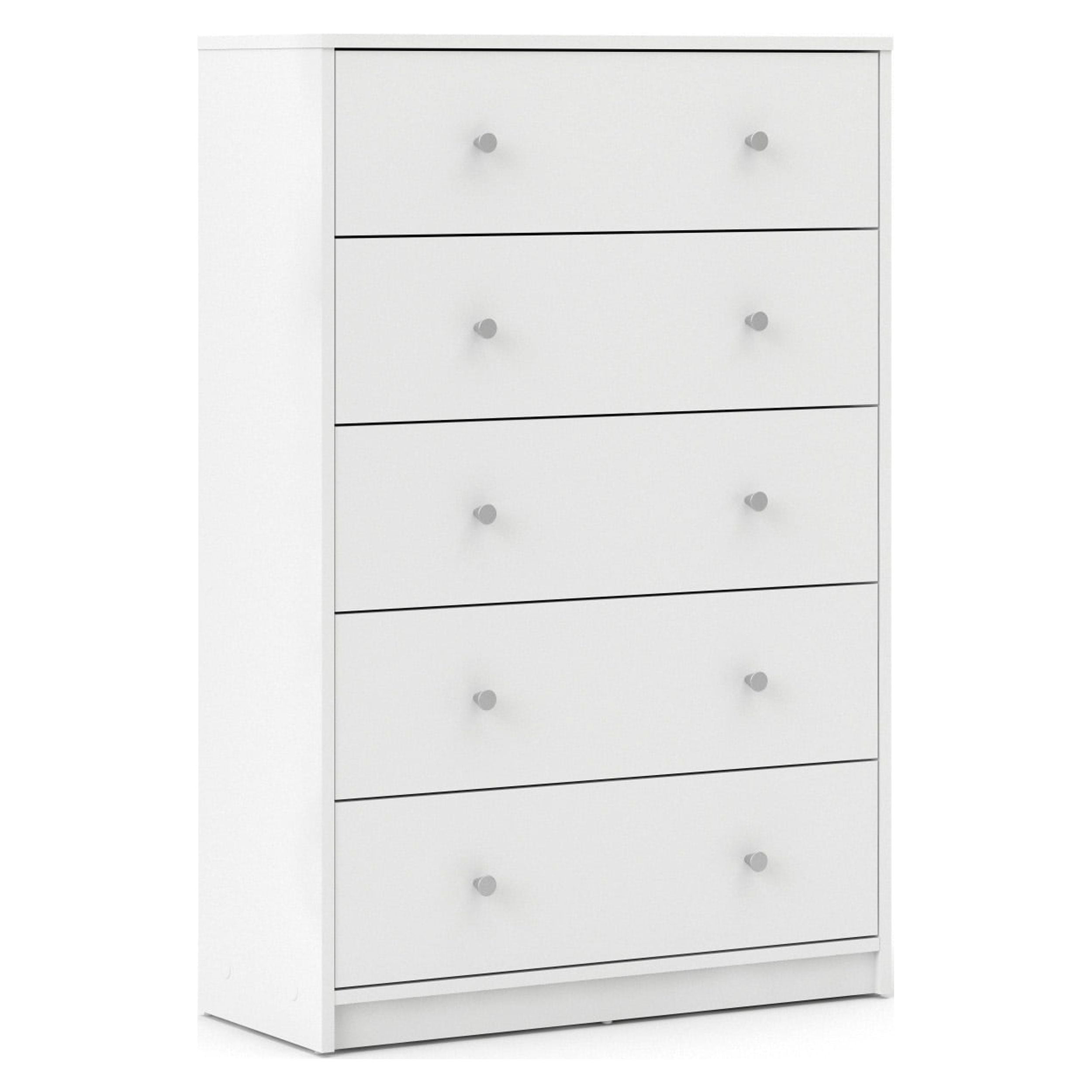 Studio 5 Drawer Dresser, White