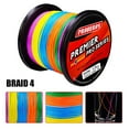 thumbnail image 4 of CVLIFE 328Yards PE Spectra Braided Fishing Line 4 Strands Super Strong Fish Line 6-100 LB Nylon Fishing Line Monofilament Filler Spool Reaction Tackle Braided High Impact, 4 of 8