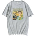 thumbnail image 1 of Timothee Chalamet T-shirt Graphique Rétro Unisexe Col Rond Manches Courtes T-shirt Femmes Hommes Mode Urbaine Mode Vêtements 4, 1 of 3