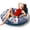 A-Dark Blue 02, variant on PuppyuWil 4 Pack Pool Floats Adult, XL Minimalist Design Pool Chair Float, 52" X 38", Dopamine Colors, Drifter, Chair, Hammock 3-in-1 Inflatable Pool Toys for Pool Party, Lake, River, Sea, Outdoor
