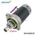 thumbnail image 3 of Oversee 689-81800 Outboard Motor Starter For YAMAHA Outboard 25HP 30HP 689-81800-13 Or 689-81800-12 61T 61N 695 69S 61N-81800, 3 of 5