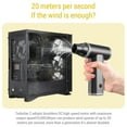 thumbnail image 4 of Air Blower  Fan, Compressed Air Duster Portable Electric Air Duster Handheld Computer Cleaner Mini for Computer Keyboard House Outdoor and Car, 4 of 7