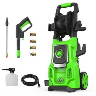 Electric Pressure Washer, 3500 Max PSI, 2.6 GPM Power Washer Machine with Hose Reel