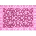 thumbnail image 1 of Ahgly Company Indoor Rectangle Oriental Pink Traditional Area Rugs, 2' x 4', 1 of 4