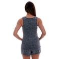 thumbnail image 3 of #followme Ultra Soft Loungewear Short Set for Women (2X, Navy), 3 of 3