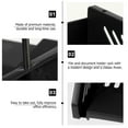 thumbnail image 2 of MIANGASTORE 1pc 3 Tier Document Rack File Holder Letter Folder Tray for Company Office, 2 of 8