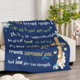 thumbnail image 5 of LHSHID Bereavement Gifts Sympathy Gift Blanket Flannel Soft and Comfortable Anti static Bed Sofa Blanket 50x60in, 5 of 5
