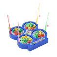 thumbnail image 3 of Magnetic Electric Fishing Game Toys, Retro Classic Rotating Fishing Game Board With Music For Home, 3 of 8
