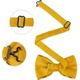 thumbnail image 2 of Zhengup Men's Sequin Shiny Bowtie Sparkling Adjustable Neck Solid Color Bow Ties for Prom Party, 2 of 4