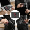 thumbnail image 4 of Hazbin Hotel Leather Wallet Slim Card Wallet Bifold RFID Blocking Card Holder Purse, 4 of 7