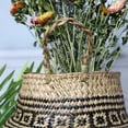 thumbnail image 3 of Balems Woven Seagrass Plant Basket with Handles, Ideal for Storage Plant Pot Basket, Laundry, Picnic, Plant Pot Cover, Beach Bag and Grocery Basket, 3 of 7