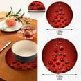 thumbnail image 3 of Christmas 2 Pack Pot Holders Trivets, Heat Resistant Hot Pads for Kitchen Table Decoration Trivets for Hot Dishes/Pot/Bowl/Teapot/Kitchen Hot Pads Trivets, 7" + 9.45", 3 of 7