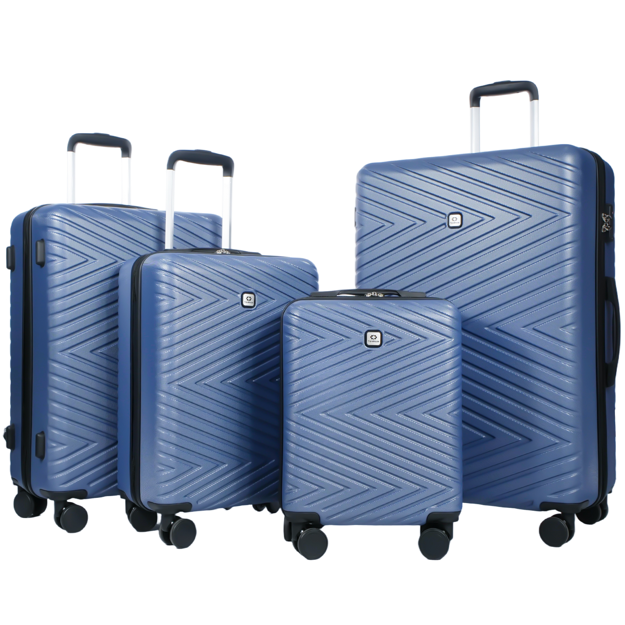 Travelhouse 4-Piece Hardshell Luggage Set with TSA Lock photo 7