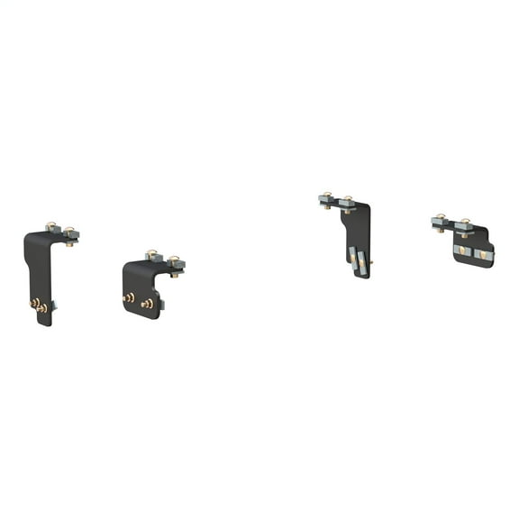 CURT 16470 5th Wheel Installation Brackets, Select Nissan Titan