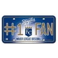 thumbnail image 2 of Kansas City Royals #1 Fan Metal License Plate, 2 of 2
