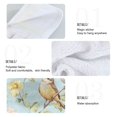 thumbnail image 5 of Wobogo Rose Sparrow Drawing Hand Towel Set of 2 Absorbent for Kitchen and Bathroom With Velcro Hanging Loop 18.2×14in, 5 of 7