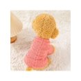 thumbnail image 1 of 1pc Dog Sweater, Pure Color, Suitable For Autumn And Winter, Teddy, Corgi, Suitable For Cats And Small Dogs, 1 of 1