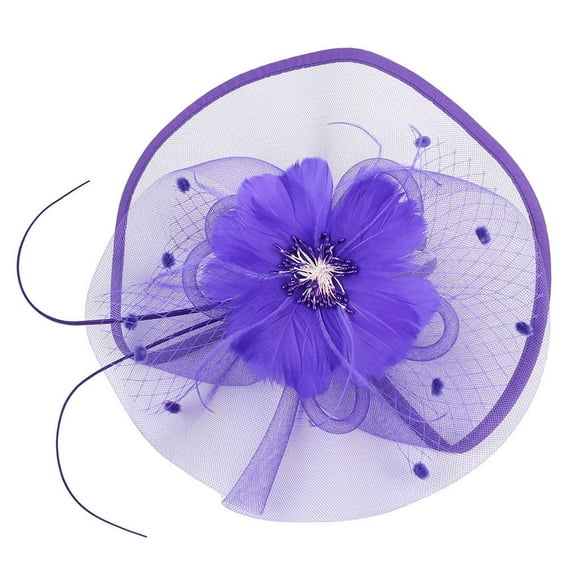 Yubnlvae Fascinators Hats for Women, Women Girl Fascinators Hair Clip Hairpin Hat Feather Cocktail Wedding Tea Party Fascinator Bridal Tea Party Wedding Hat