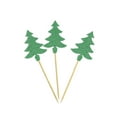 thumbnail image 3 of Darling Souvenir, Christmas Tree Cupcake Toppers, Dessert Decorations - Pack Of 20, 3 of 6