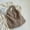 khaki, variant on Vintage Wool Knitted Women's Bags Casual Female Shoulder Bags Simple Crochet Tote Bags Ladies Shopping Top-Handle Bags Handbag