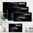 thumbnail image 4 of Designart ' Girl Eyes With Multi-Colored Glass Sparkles ' Modern Canvas Wall Art Print, 4 of 4