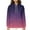 Purple-04, variant on Perfectbot Women's Fleece Lined Pullover Hoodie with Gradient Color, Casual Long Sleeve Winter Outerwear