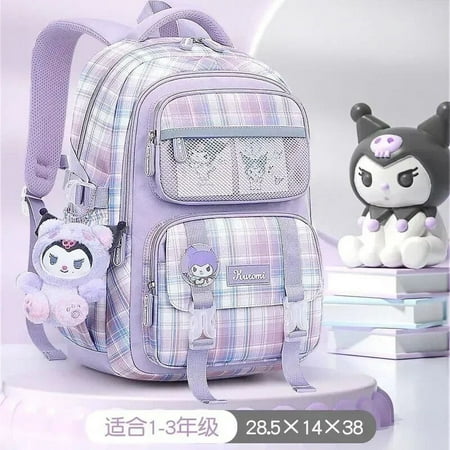 Sanrio Hello Kitty Backpack Mochilas Aestihic Kuromi Lightweight and Large Capacity Korean-Style Cute School Student Bag Gift