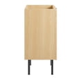 thumbnail image 4 of Modway Chaucer 18" Wood & Rattan Bathroom Vanity Cabinet in Oak, 4 of 10