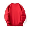 thumbnail image 3 of Hotiary Toddler Kids Solid Color Ribbed Long Sleeved Crew Neck Sweatershirt Spring and Autumn Soft Velvet Pullover for Girls 2-8T, 3 of 4