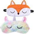 thumbnail image 5 of 1PCS Animal Eye Mask for Sleeping Cute 3D Soft Cartoon Sleep Mask Breathable Eyeshade(FOX), 5 of 5