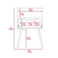 thumbnail image 5 of Boahaus Lugo Nightstand, Brown, 5 of 5