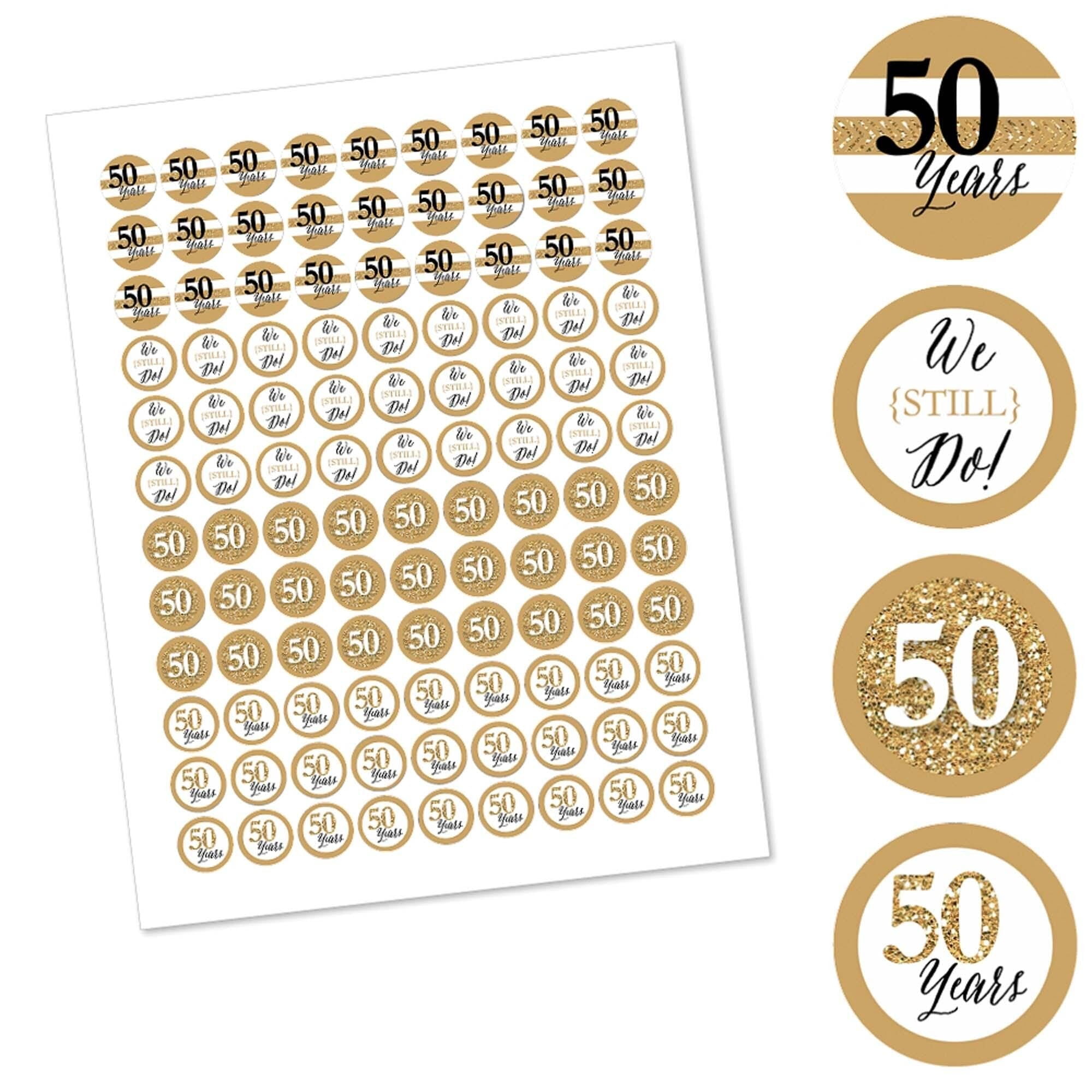 Big Dot Of Happiness We've Got Spirit - Small Round Candy Stickers - Party  Favor Labels - 324 Ct