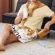 thumbnail image 5 of Fotbe Cute Dog In Bathtub1 Pantalones Cortos de Pijama para Hombre, Ropa de Dormir, Pantalones de Pijama Cortos para Hombre-3X-Large, 5 of 6
