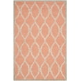 thumbnail image 2 of SAFAVIEH Cambridge Selwyn Geometric Wool Area Rug, Coral/Ivory, 4' x 6', 2 of 8