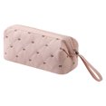 thumbnail image 1 of Almacenamiento Portátil Bolso Mariposa Bordado Neceser () Rojo Rosa, 1 of 8