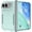 Mint, variant on MYKOMI Case for iPhone Duo,Military Grade Heavy Duty Full Body Scratch-Resistant Dual Layer Hard PC Back Drop Shockproof Protection Phone Case for iPhone Duo