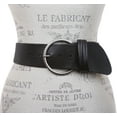 thumbnail image 2 of Women's High Waist Round Full Grain Taper Leather Belt, 2 of 4