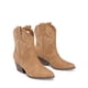 thumbnail image 3 of Botas vaqueras para mujer DREAM PAIRS en color tan con bordado y tacón de 17 cm, 3 of 8