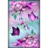 Pintura al óleo de flores y mariposas por números DIY lienzo arte de pared imagen artesanal FLhrweasw Nuevo