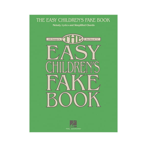 Hal Leonard The Easy Children's Fake Book 100 Songs in the