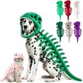 thumbnail image 2 of Pet Dinosaur Skeleton Costume, Soft Plush T Rex Style Halloween Outfit for Medium and Large Dogs and Cats, Wearable Dino Apparel for Parties, Photo Props, Dress Up and Seasonal Events, 2 of 4