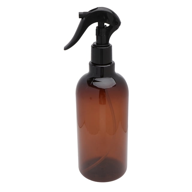 EeaseMX Botellas pulverizadoras PET ámbar de 500 ml con pulverizador de gatillo, rellenables, para aceites esenciales, aromaterapia y perfumes.