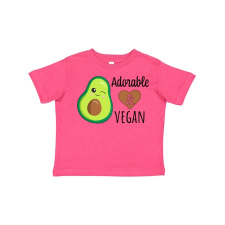 

Inktastic Adorable and Vegan Cute Avocado Boys or Girls Toddler T-Shirt